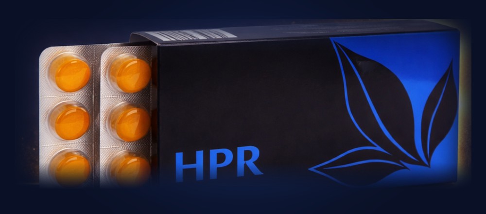 APLGO HPR pack with blister of orange lozenges